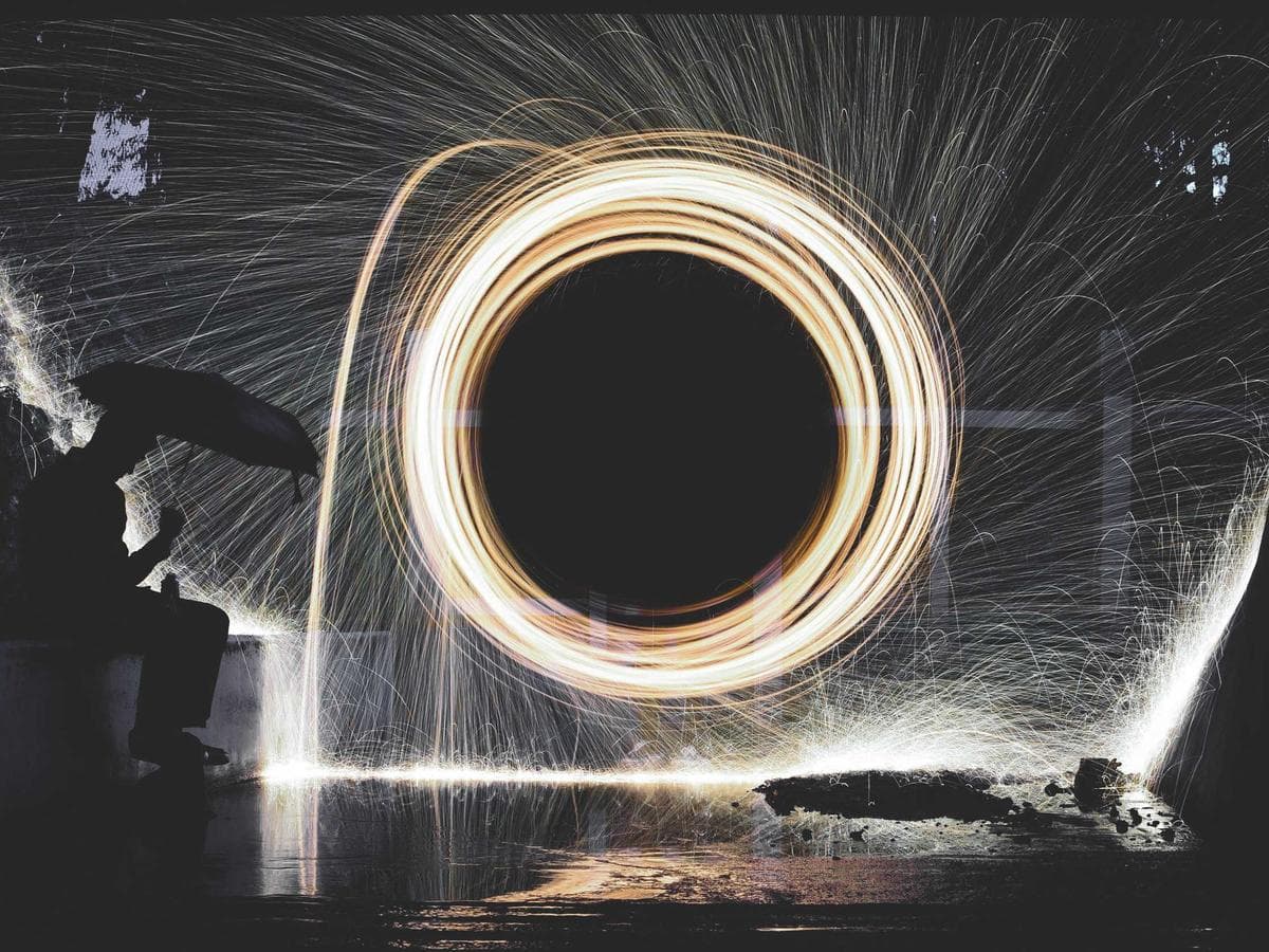 denim fabric bundle – 2m (black)